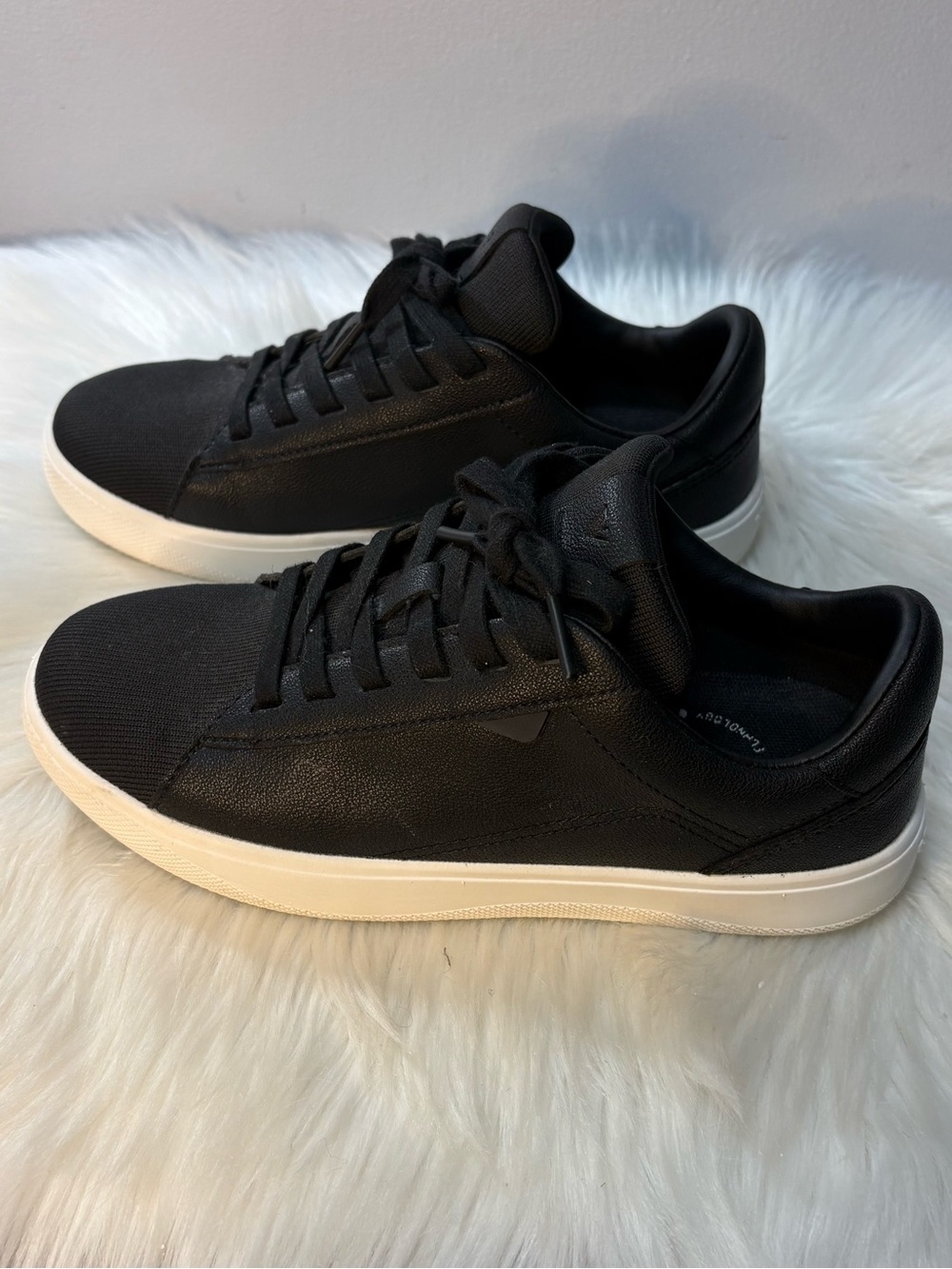 Vessi Soho Waterproof Sneakers in Asphalt Black